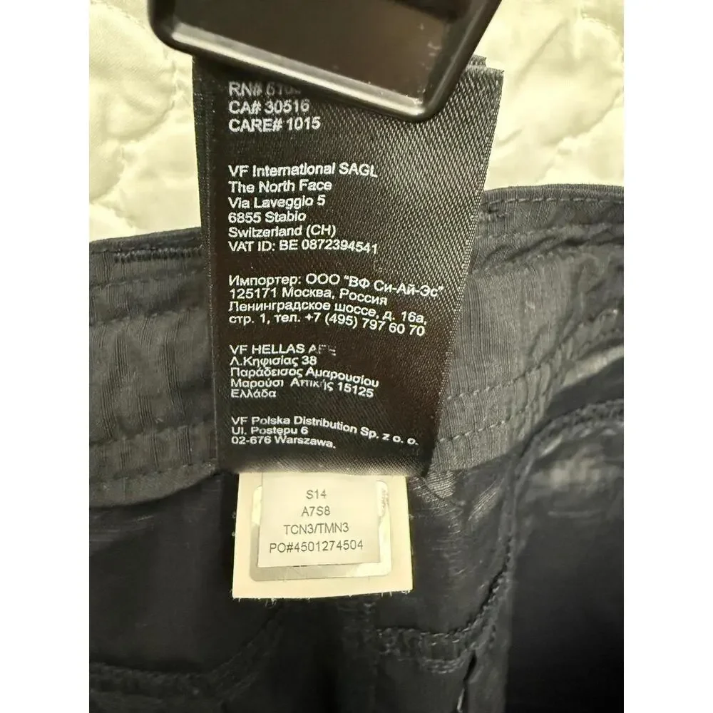 The North Face Black Knee-Length Capri Women's Shorts Size 10 - Picture 9 of 9